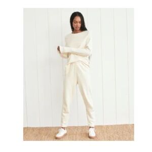 Jenni Kayne Saturday Sweatshirt and Sweatpants (sold together).